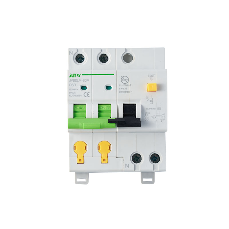 Disjoncteur miniature RCBO JUNW JVB1-63