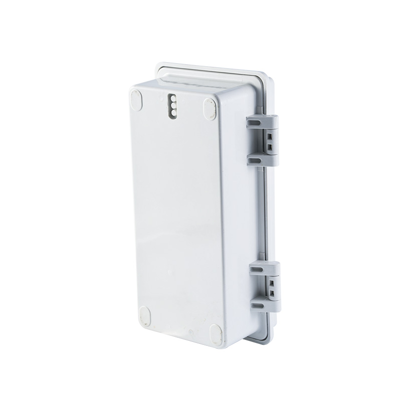 Boîte de compteur électrique monophasé SMC avec fenêtre transparente et couvercle à charnière