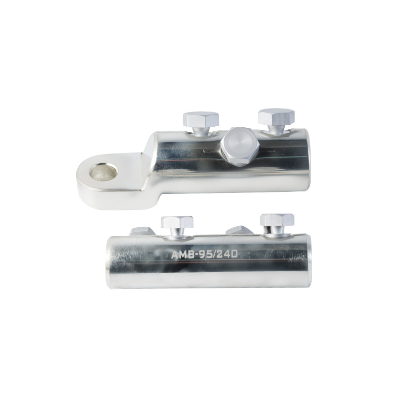 Connecteur de tube en aluminium JUNE MPBL pour épissage de lignes aériennes