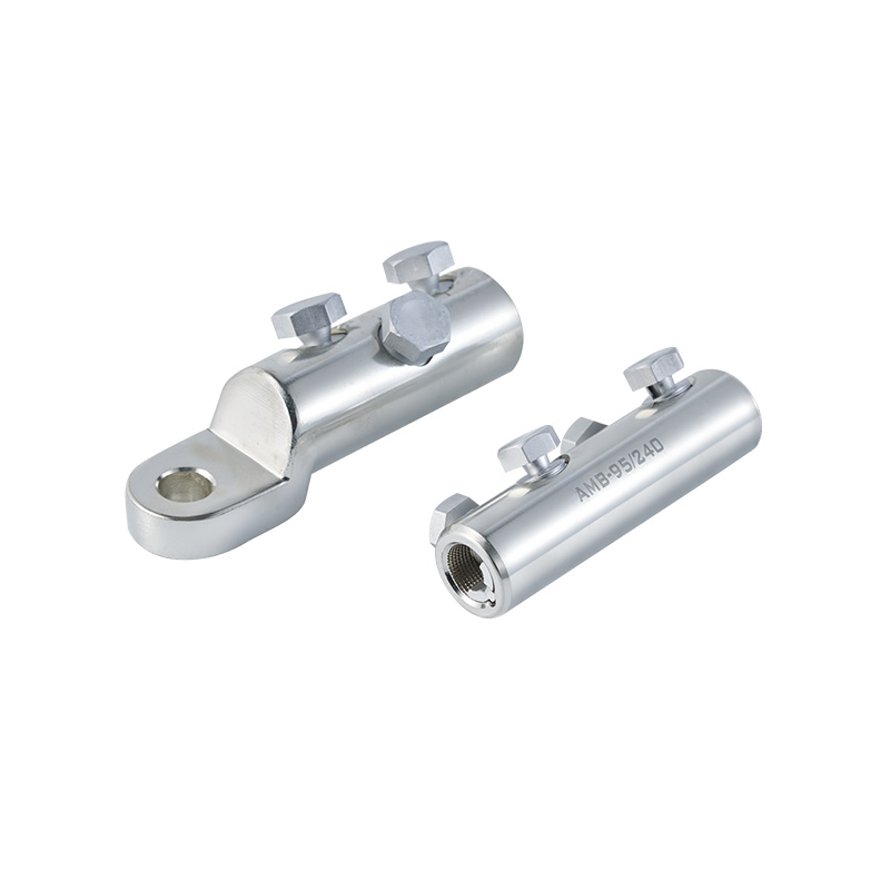 Connecteur de tube en aluminium JUNE MPBL pour épissage de lignes aériennes