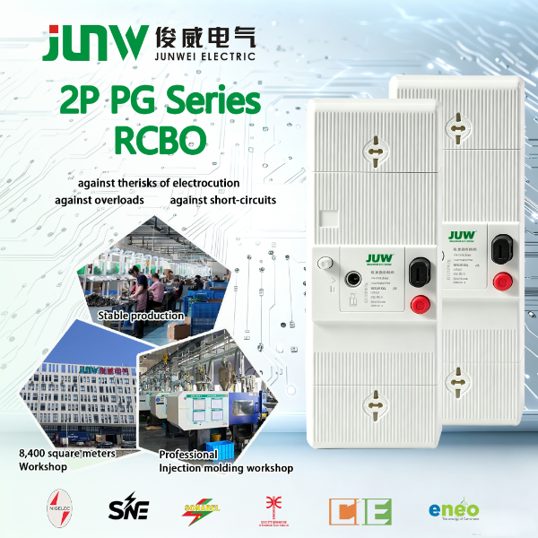 Junwei PG 2P Residual Current Circuit Breaker